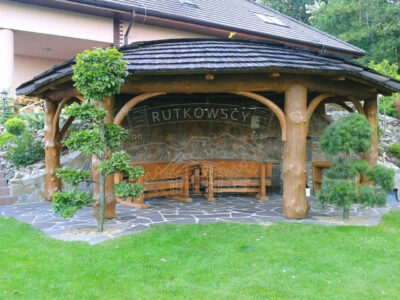 Architektura ogrodowa altana ogrodowa