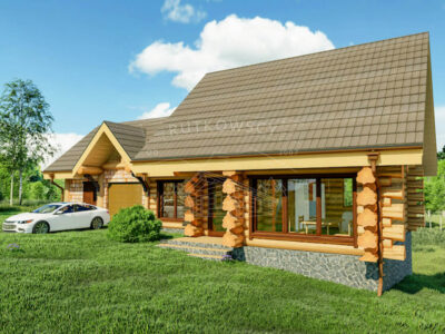 Domy post & beam front