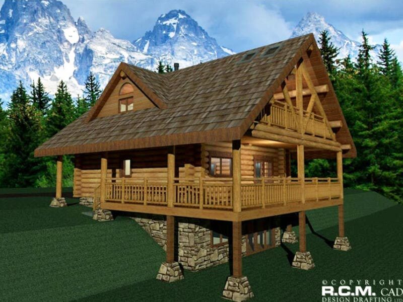 Projekt domu z drewna Slovenia