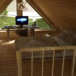 Domek z bali całoroczny mieszkalny, handlowy, biuro - pow. 28 m2 - obrazek 8