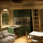 Domek z bali całoroczny mieszkalny, handlowy, biuro - pow. 28 m2 - obrazek 7