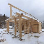 Domek z bali całoroczny mieszkalny, handlowy, biuro - pow. 28 m2 - obrazek 14