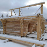 Domek z bali całoroczny mieszkalny, handlowy, biuro - pow. 28 m2 - obrazek 11