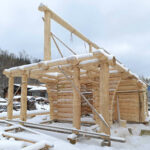 Domek z bali całoroczny mieszkalny, handlowy, biuro - pow. 28 m2 - obrazek 9